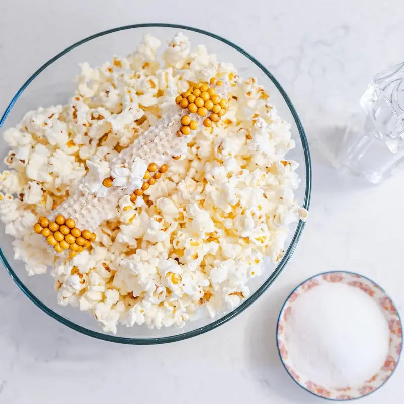 Popcorn on the Cob with Spicy Buffalo Seasoning
