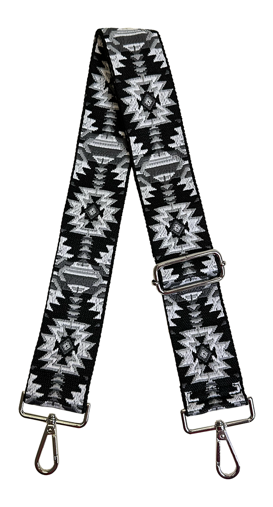2" "Tribal" Embroidered Bag Strap-ASSORTED