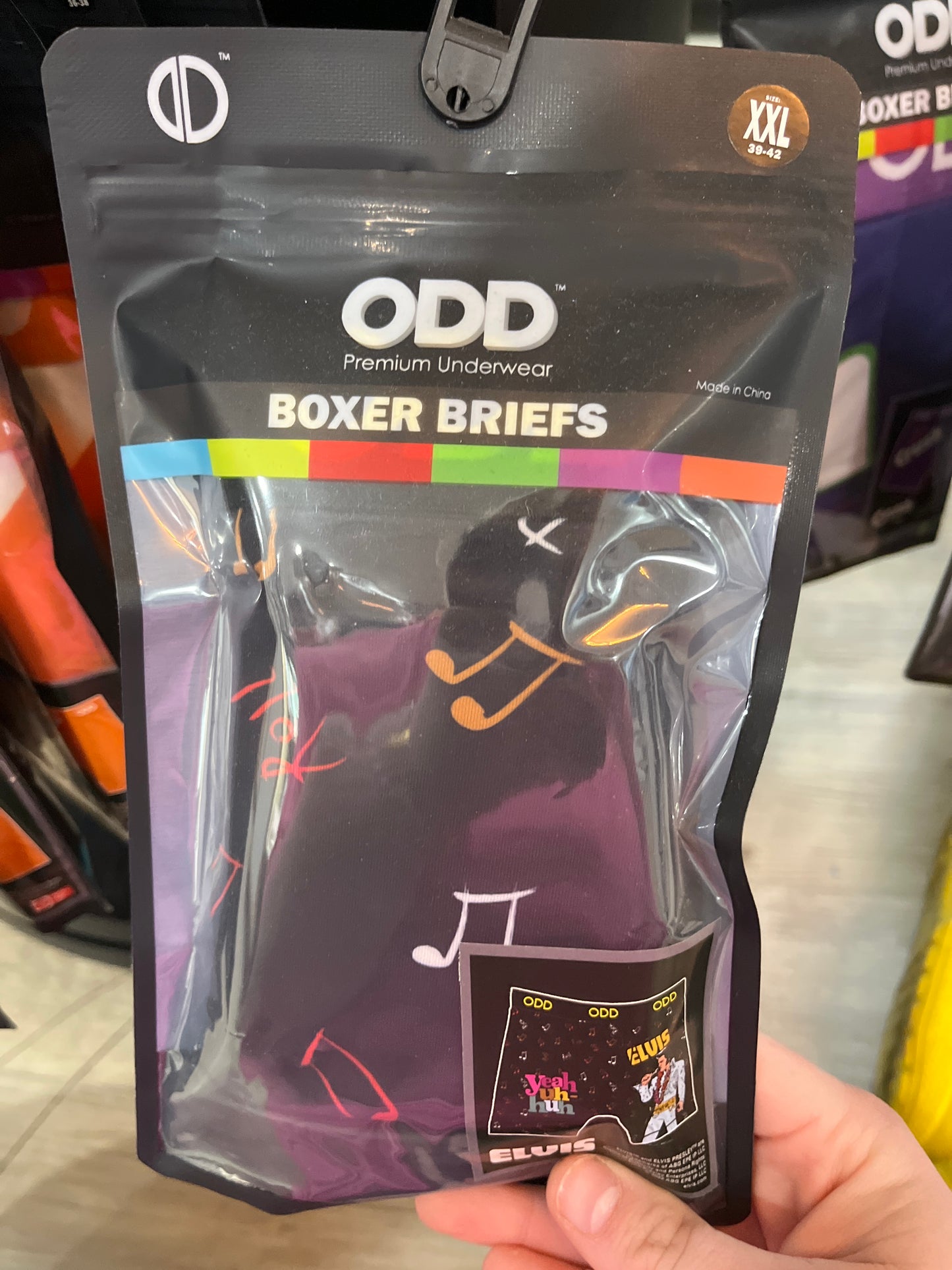 BOXER BRIEFS - ELVIS - XXL