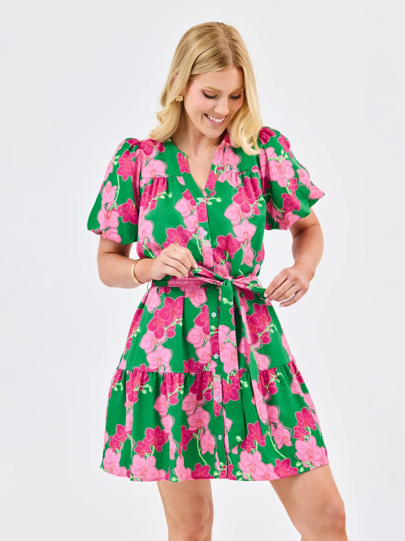 ADDISON DRESS - ORCHID REVERIE PINK