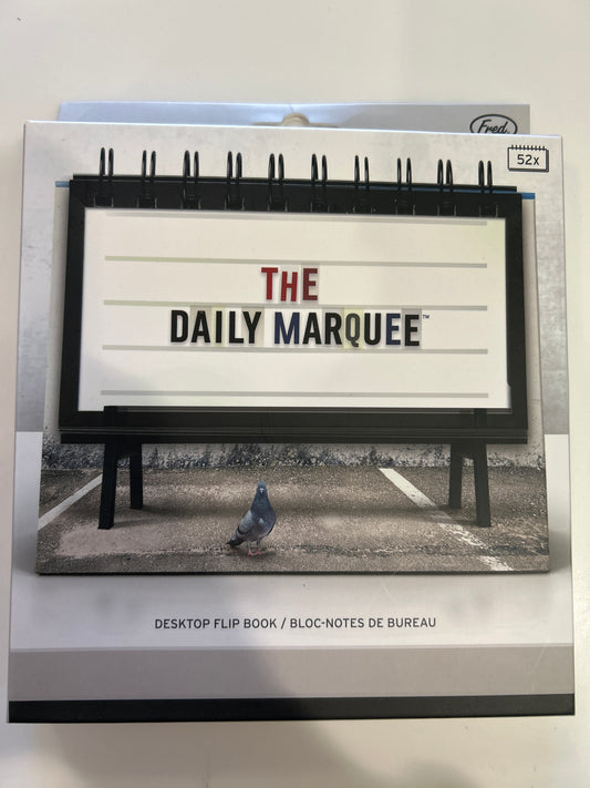 THE DAILY MARQUEE DESKTOP FLIPBOOK