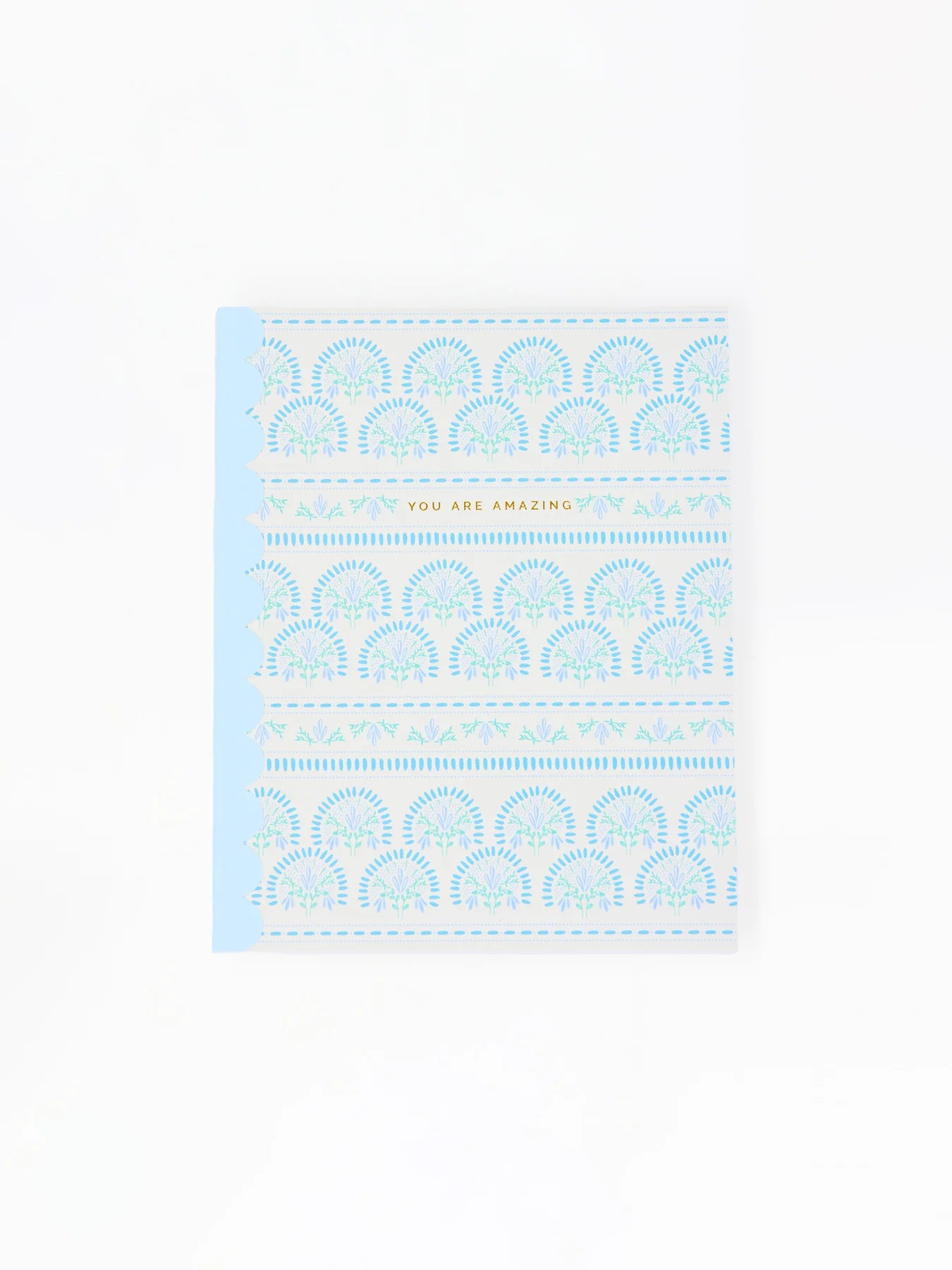 YOU ARE AMAZING SCALLOP NOTEBOOK - Pharm Favorites by Economy Pharmacy