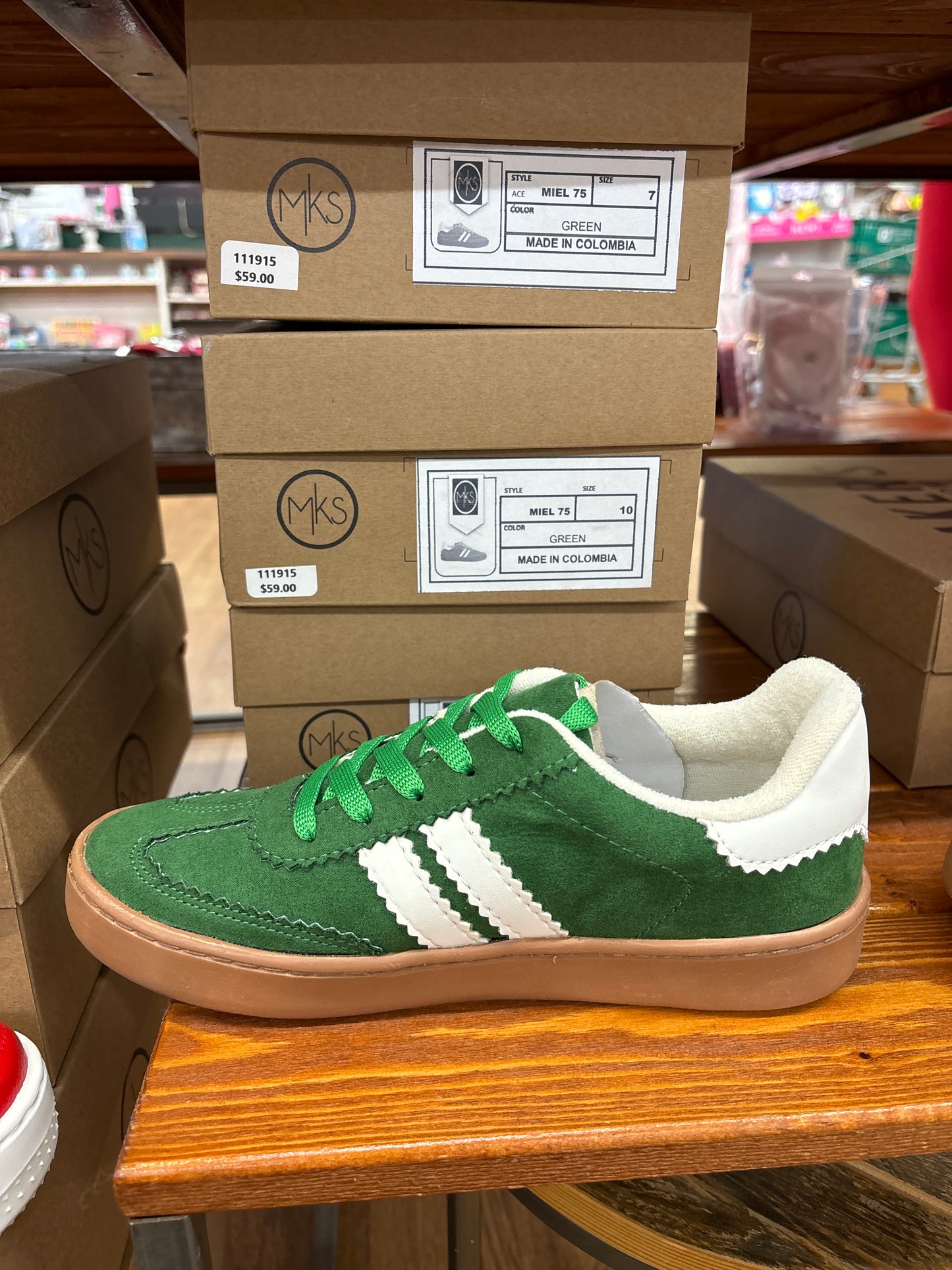 MIEL 75 SNEAKERS - GREEN