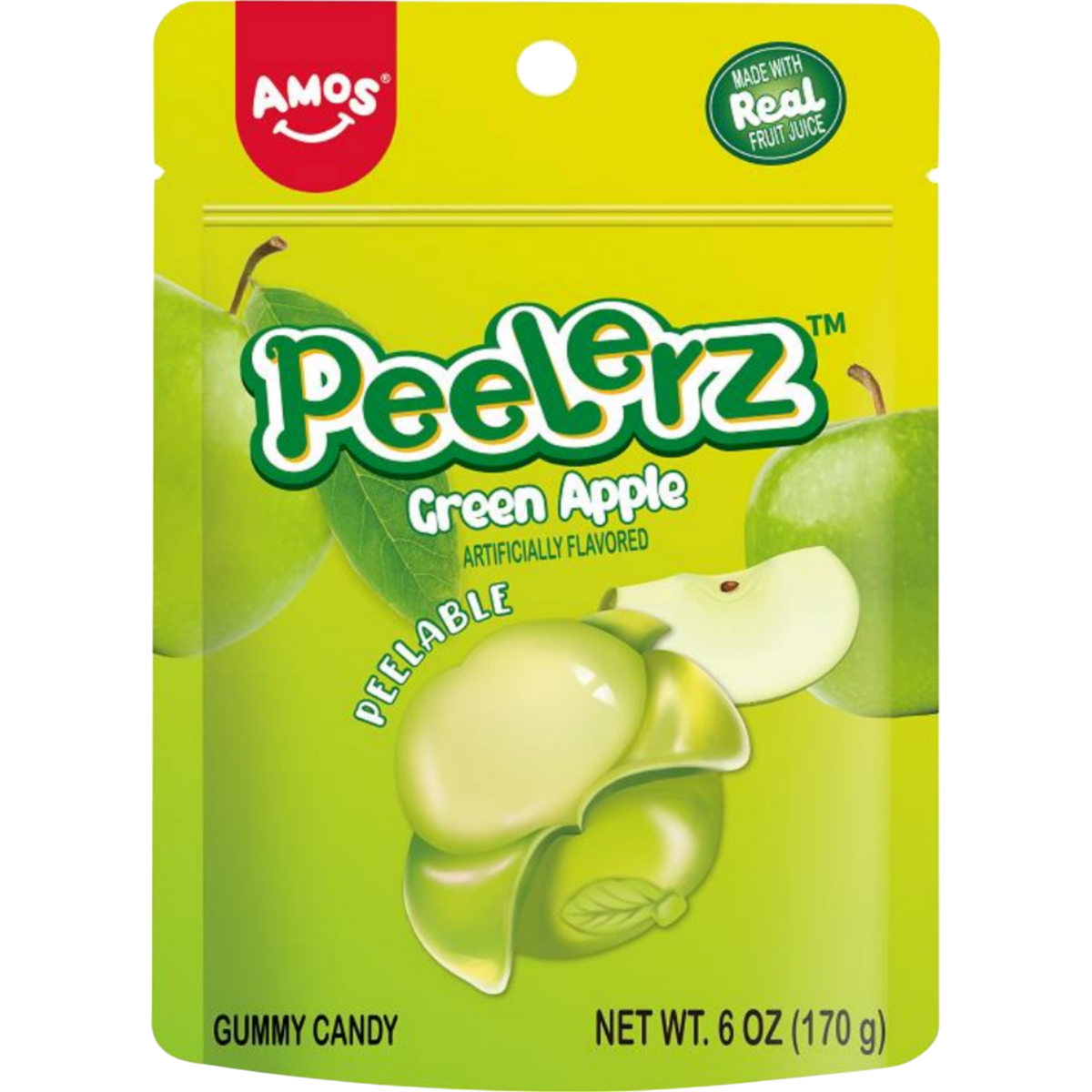 Amos Peelerz Green Apple 6 oz - Pharm Favorites by Economy Pharmacy