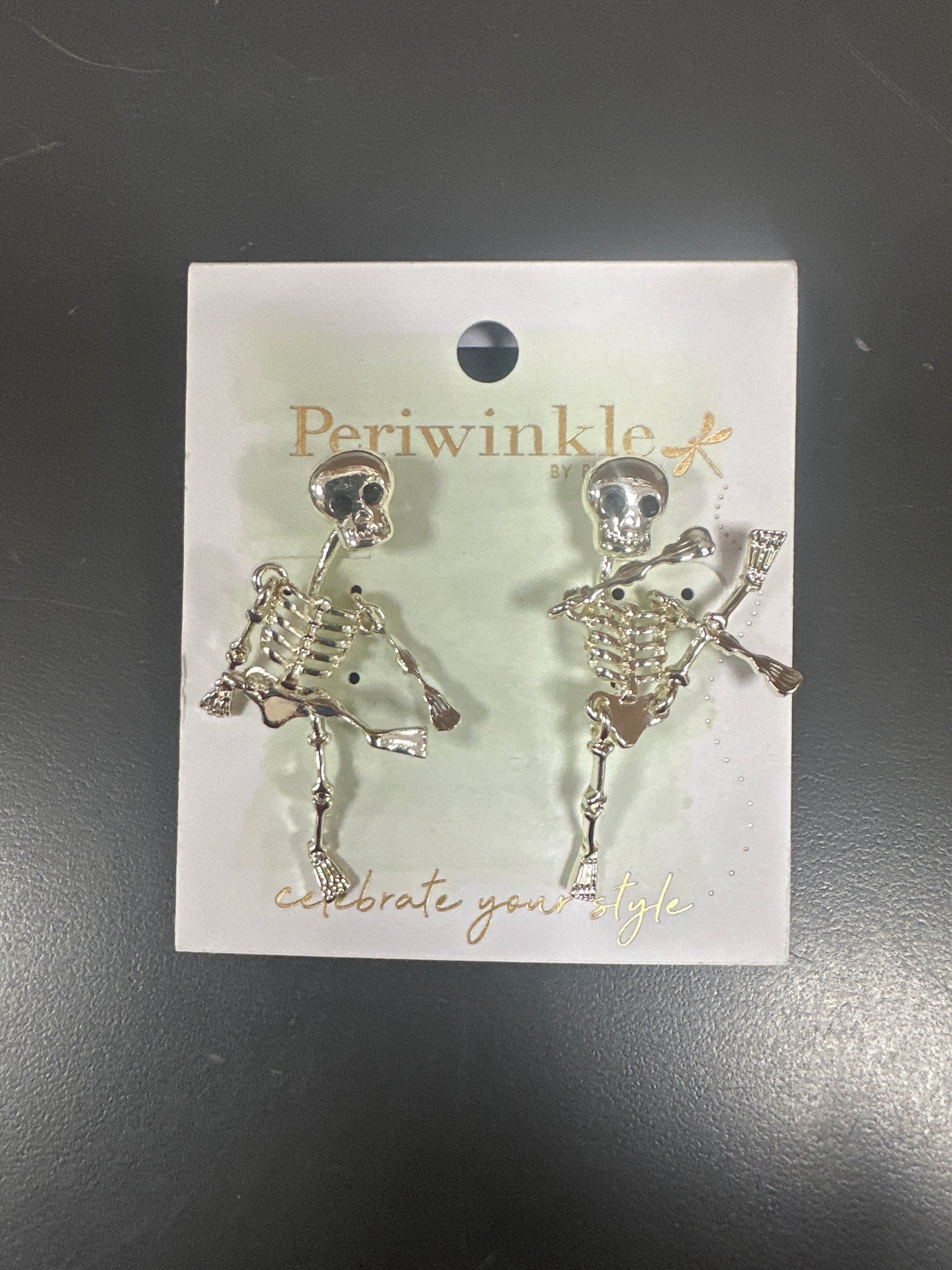 PERIWINKLE HALLOWEEN EARRINGS