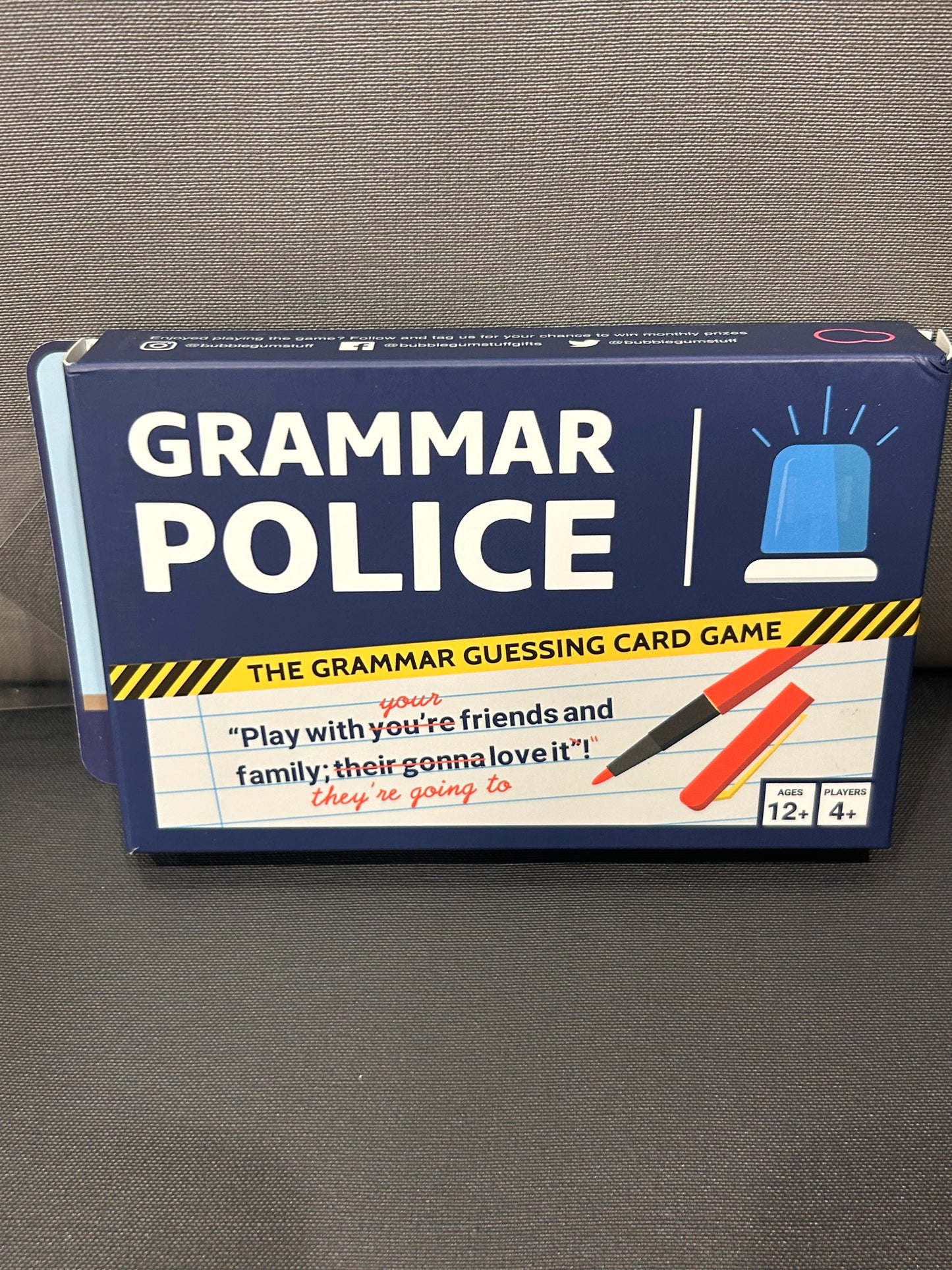 GRAMMAR POLICE GAME