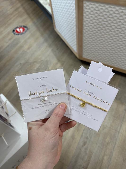 A LITTLE THANK YOU TEACHER BRACELET