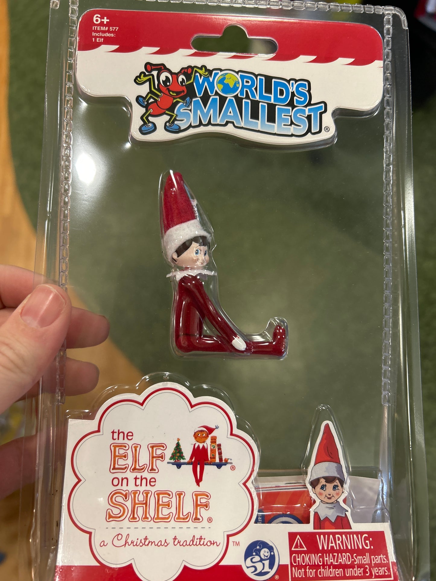 WORLDS SMALLEST- ELF ON THE SHELF