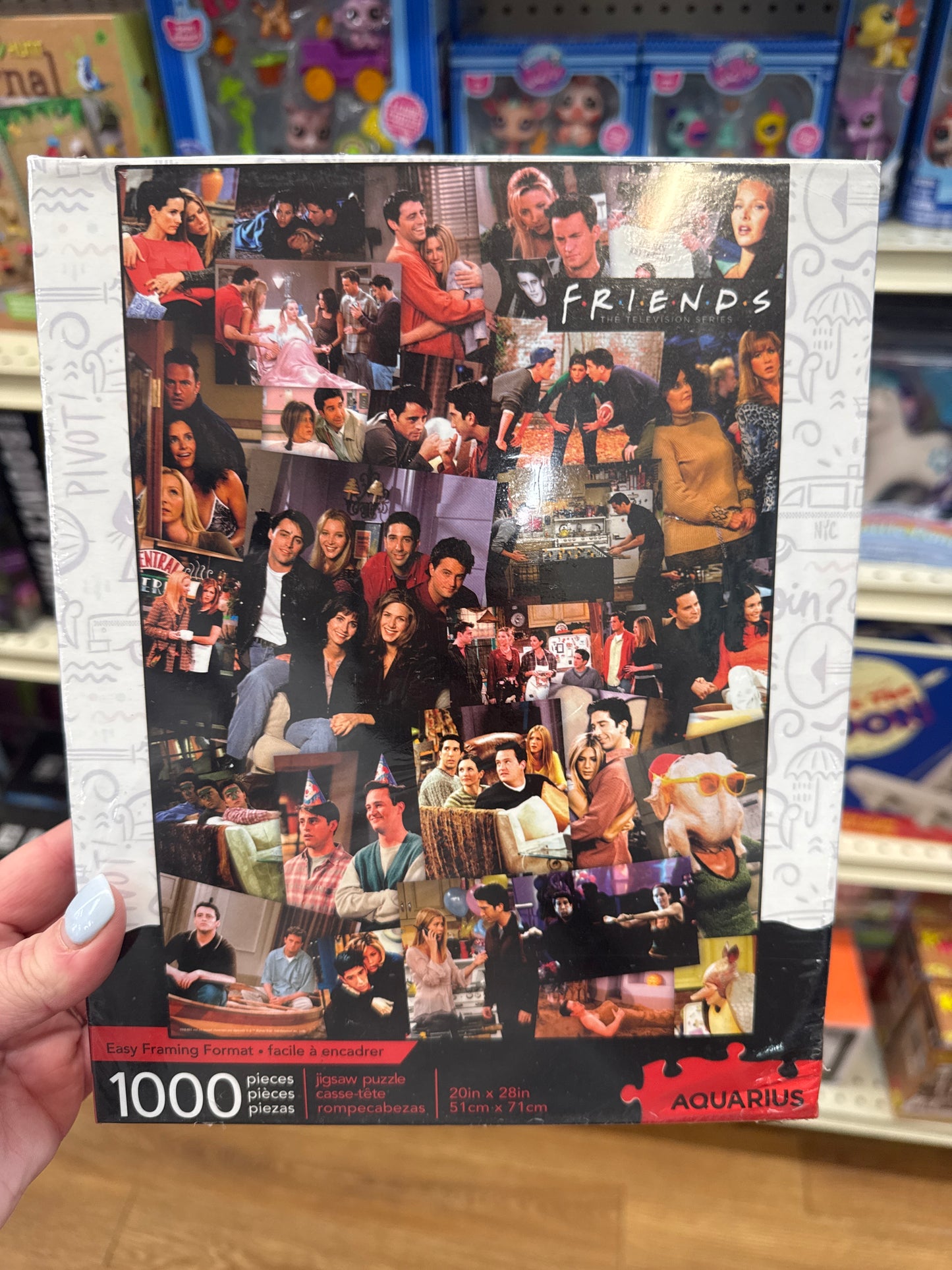 FRIENDS COLLAGE PUZZLE - 1000 PC