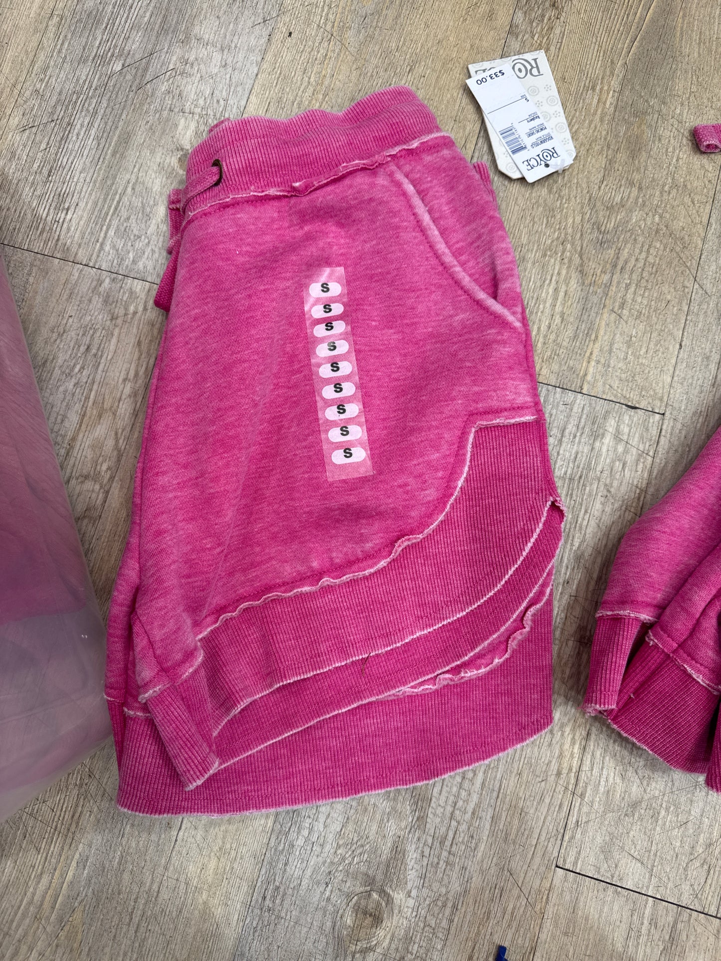 PONCHO SHORTS - RASPBERRY - S