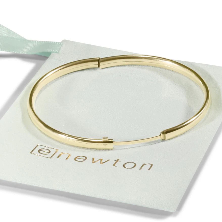 CHERISH GOLD BANGLE BRACELET SMALL