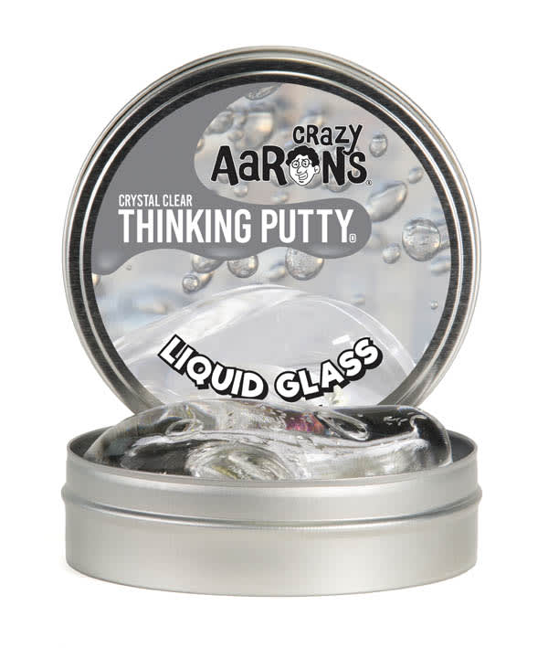 CRAZY AARON'S LIQUID GLASS THINKING PUTTY 4" TIN