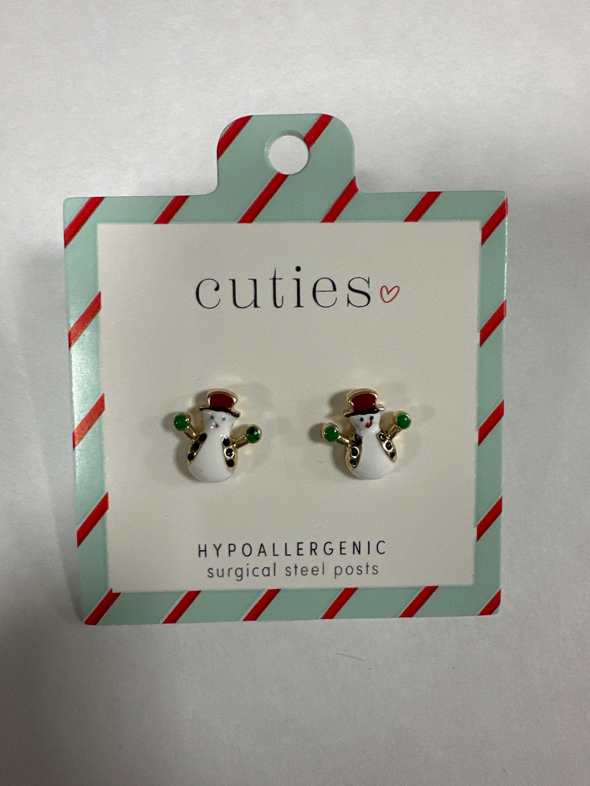 JOLLY SNOWMEN EARRINGS