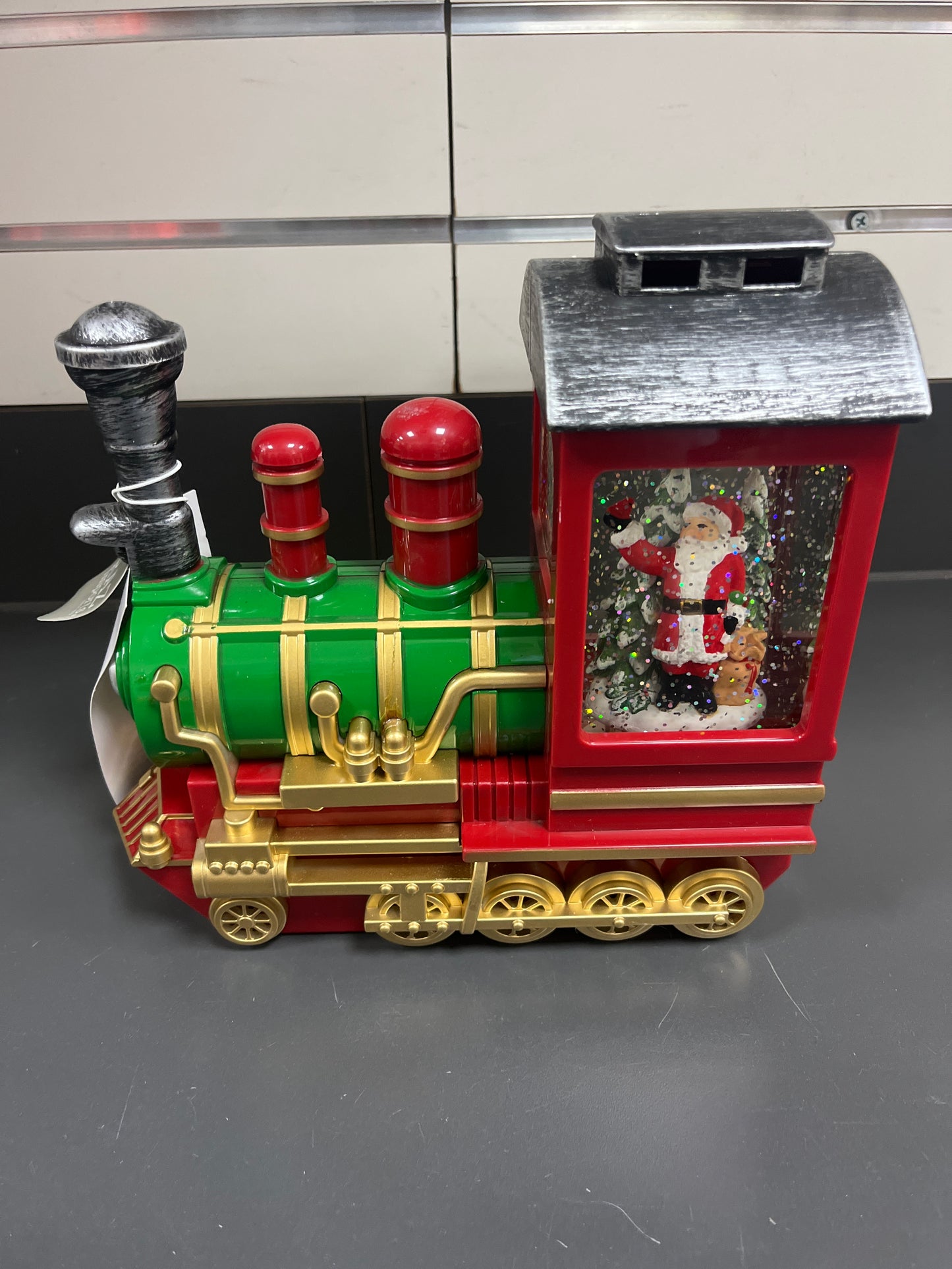 TRAIN GLITTER LANTERN