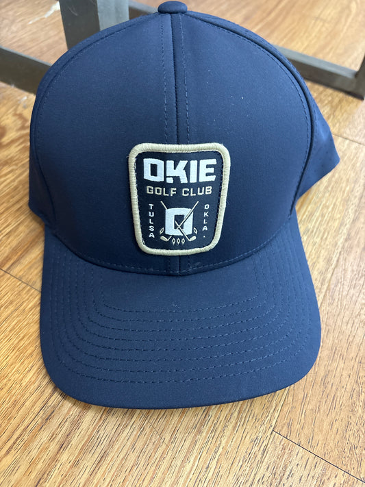 OKIE HATS - BIRDIE GOLF CLUB NAVY PERFORMANCE