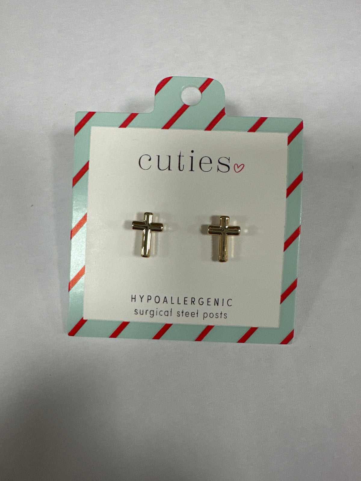 CLASSIC GOLD CROSSES EARRINGS