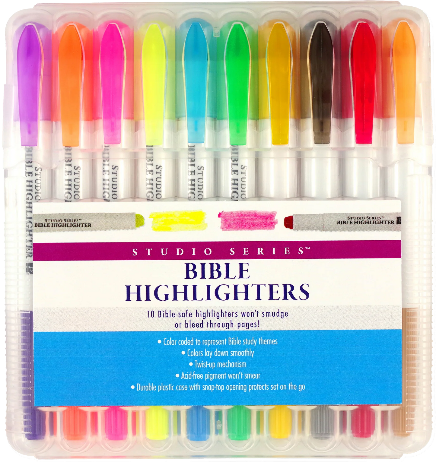 BIBLE HIGHLIGHTERS - 10PK