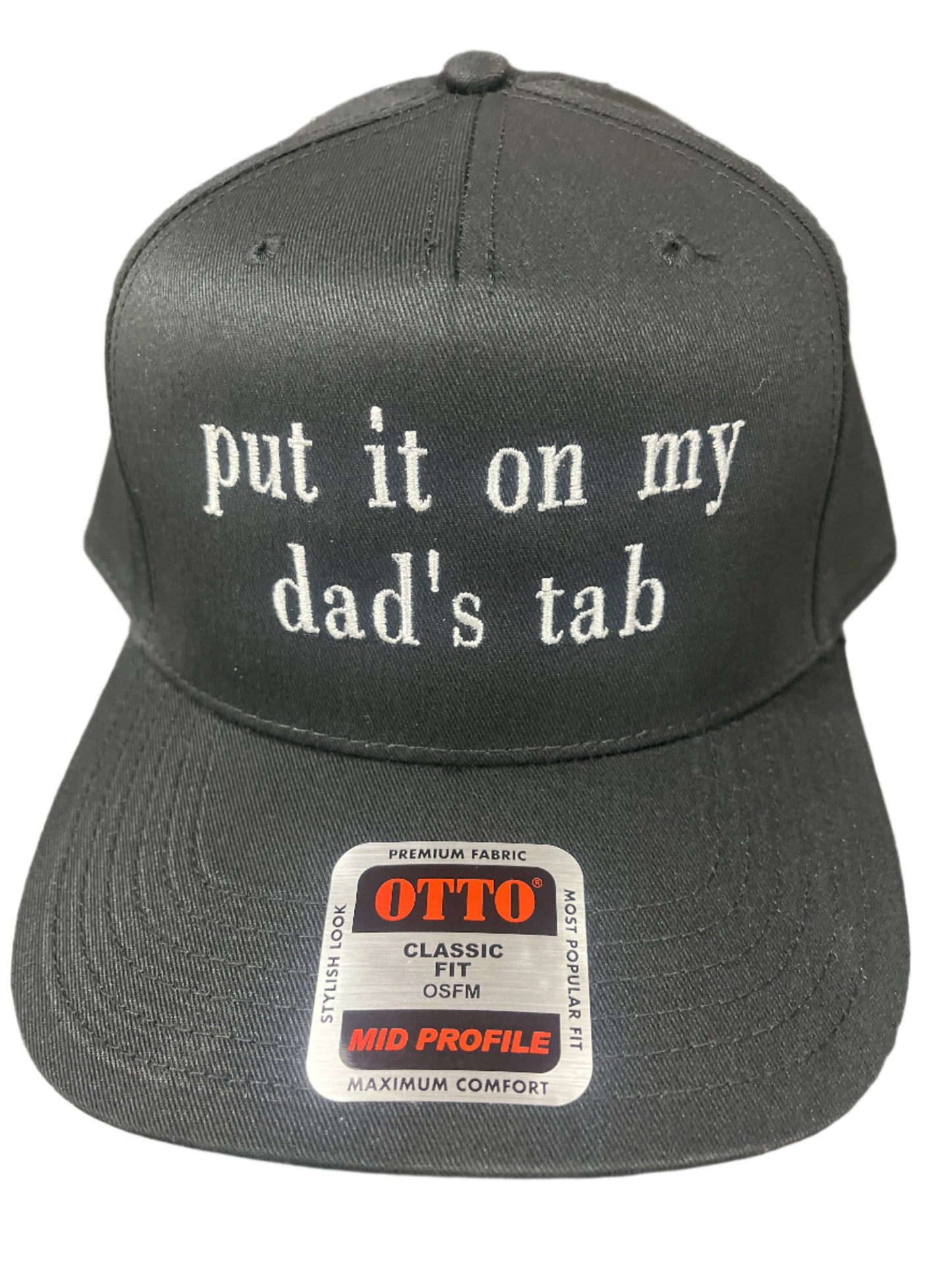 BLACK HAT - PUT IT ON MY DAD'S TAB