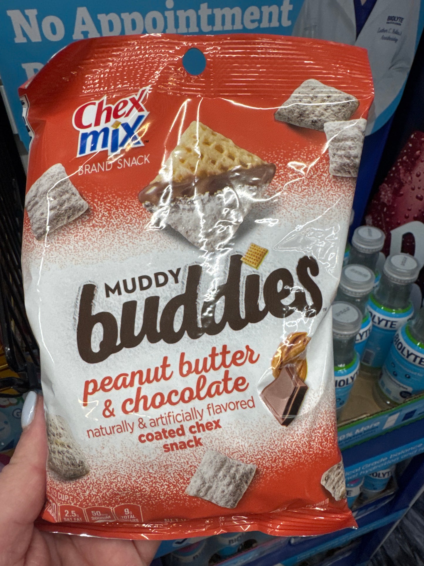 CHEX MIX MUDDY BUDDIES - PEANUT BUTTER CHOCOLATE