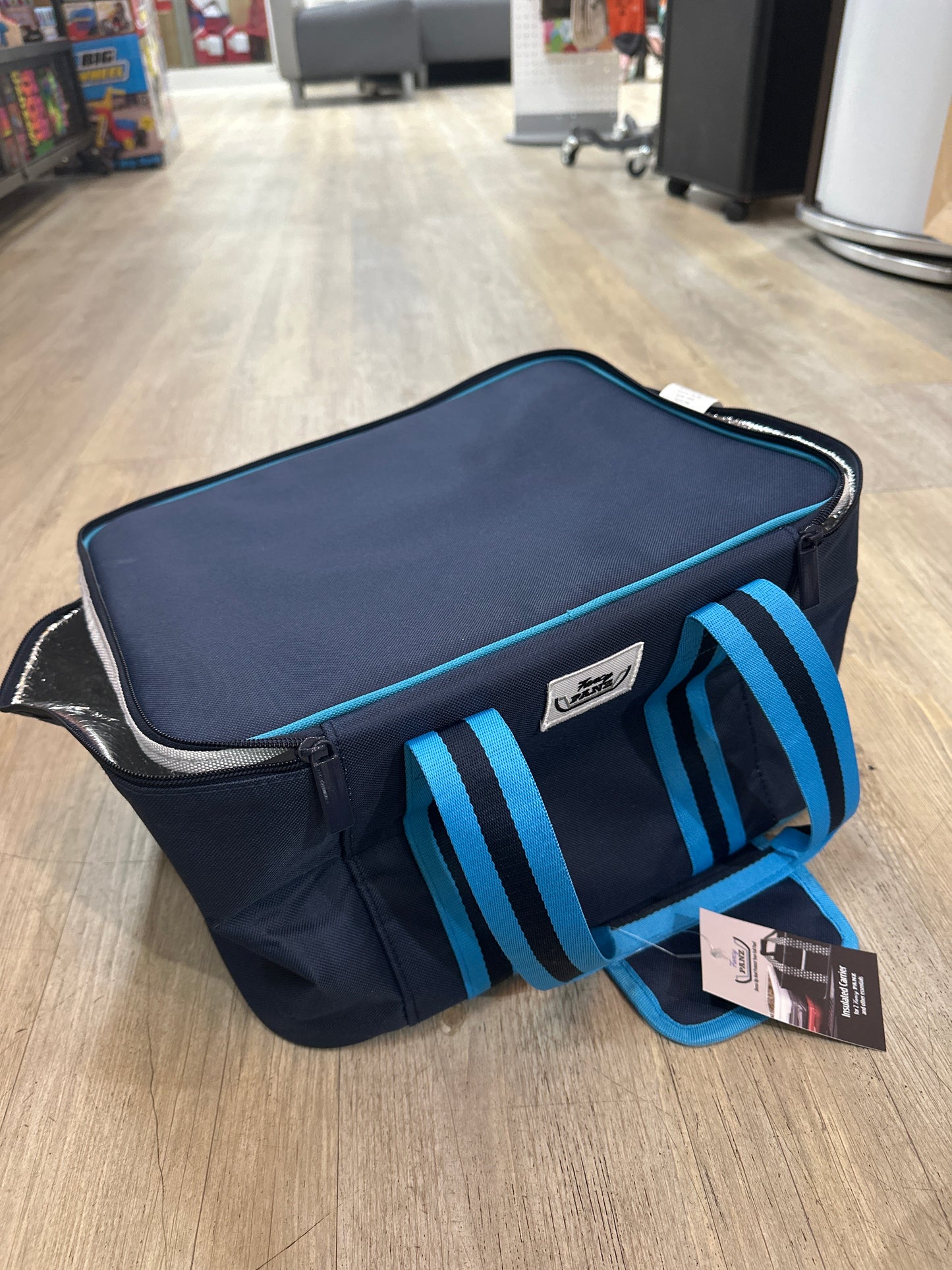 FANCY PANZ INSULATED CARRIER - BLUE - Pharm Favorites by Economy Pharmacy