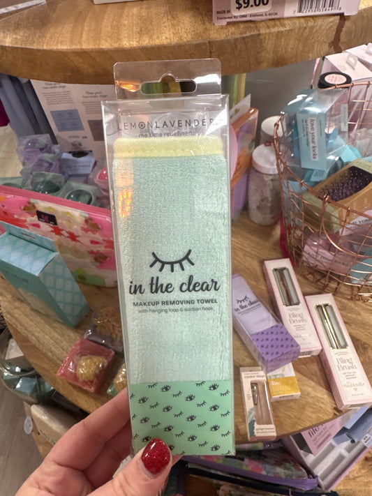 IN THE CLEAR MAKEUP REMOVING TOWEL