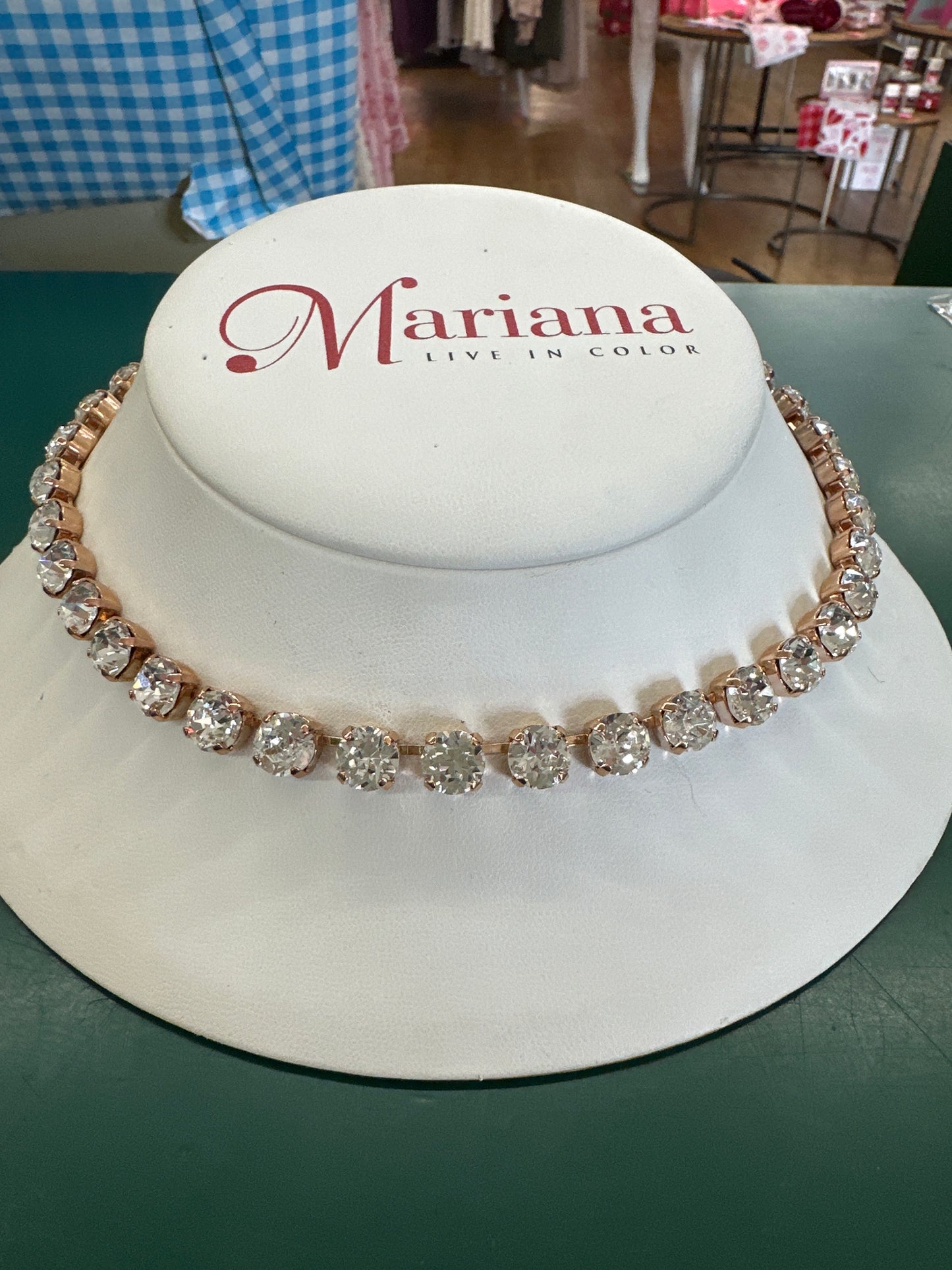 MARIANA NKLC - RG - CLEAR STONES