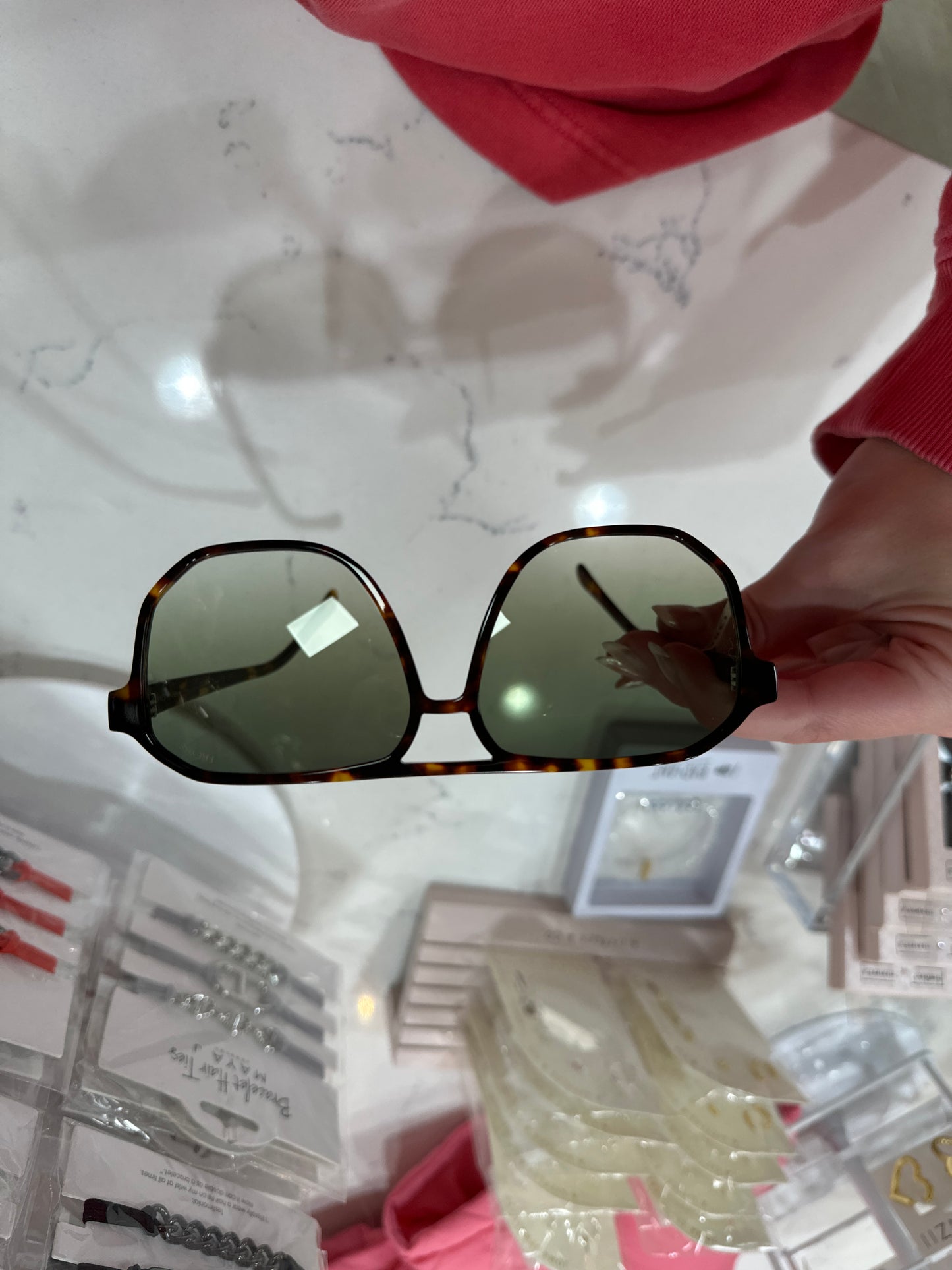 FREYRS SUNGLASSES - BILLIE - TORTOISE/GREEN