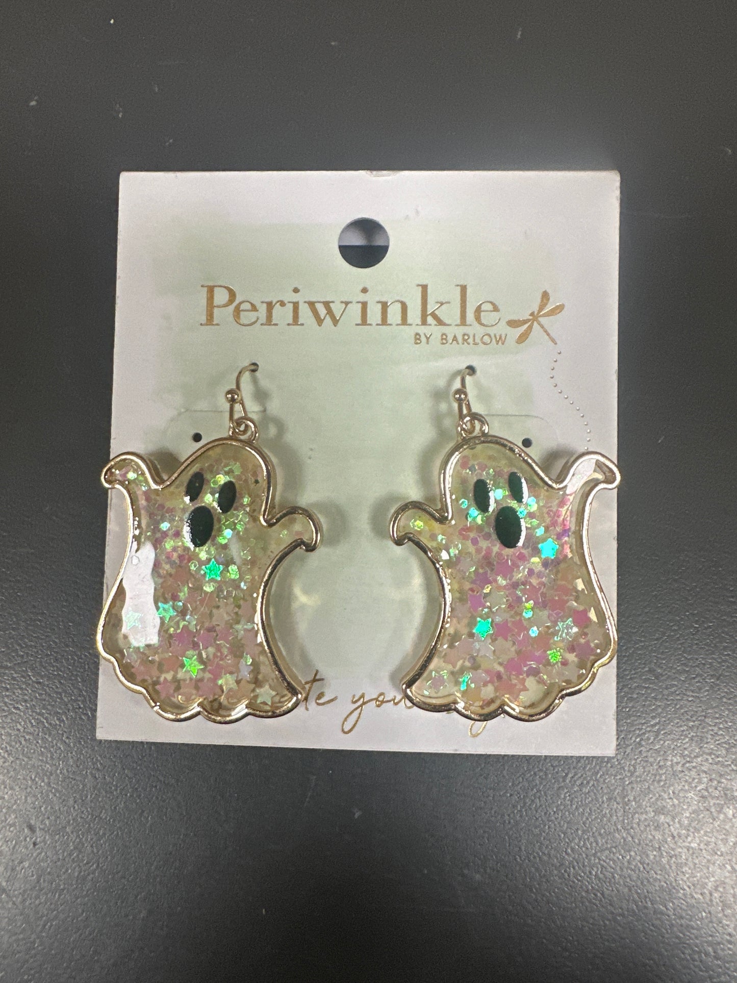 PERIWINKLE HALLOWEEN EARRINGS