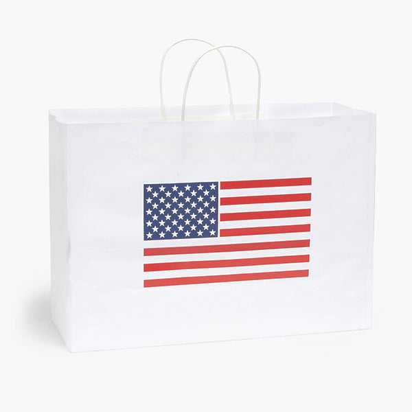 AMERICAN FLAG PAPER GIFT BAG