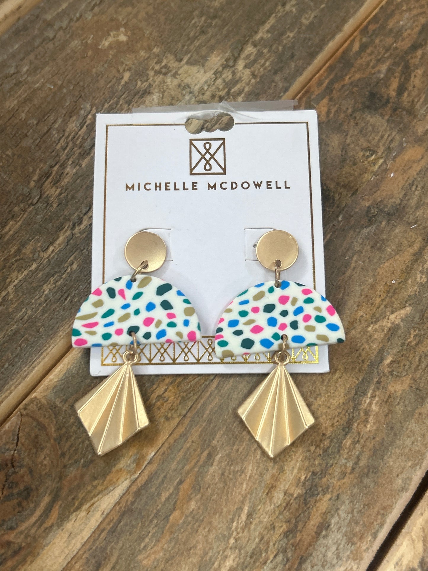 EARRINGS MULTI TERRAZZO KENDALL