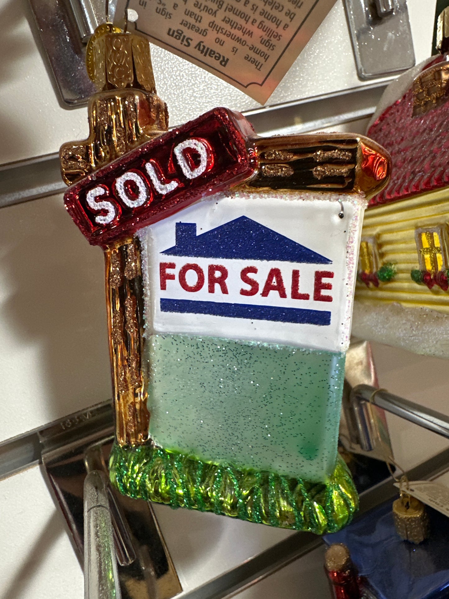 CHRISTMAS ORNAMENT - REALTY SIGN