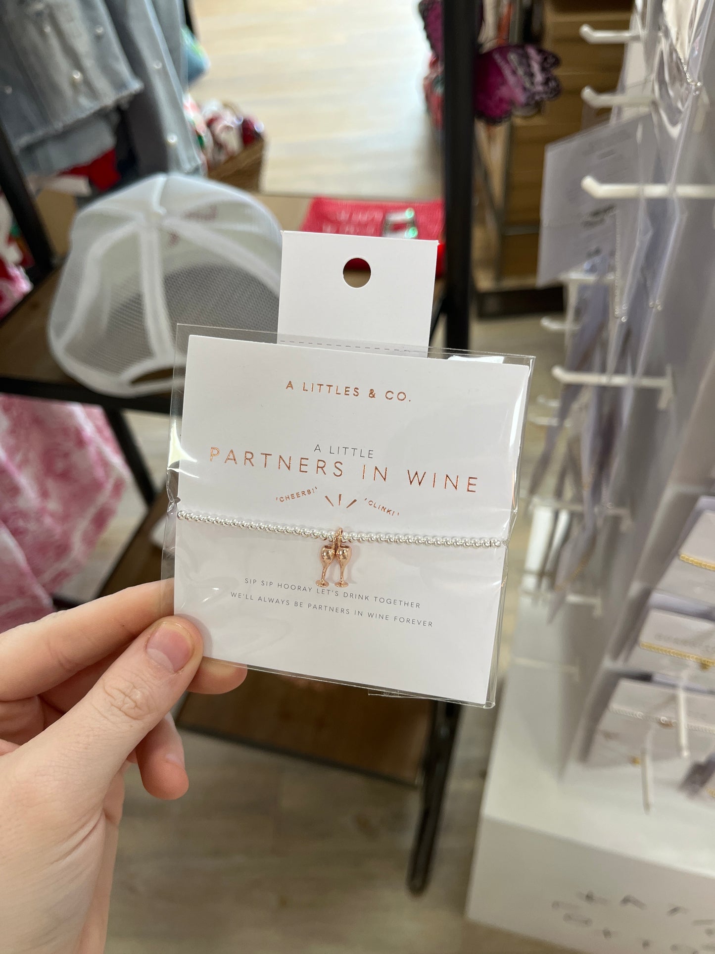 A LITTLE BRACELET - PARTNERS IN WINE