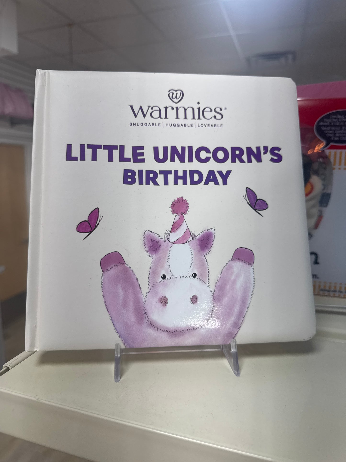 WARMIES BOOK - LITTLE UNICORN'S BIRTHDAY