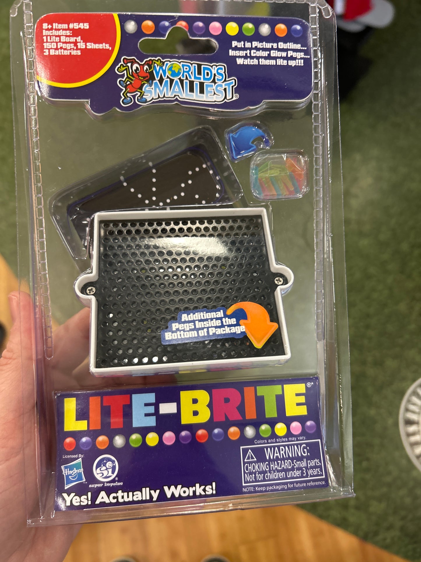 WORLDS SMALLEST - LITE-BRITE