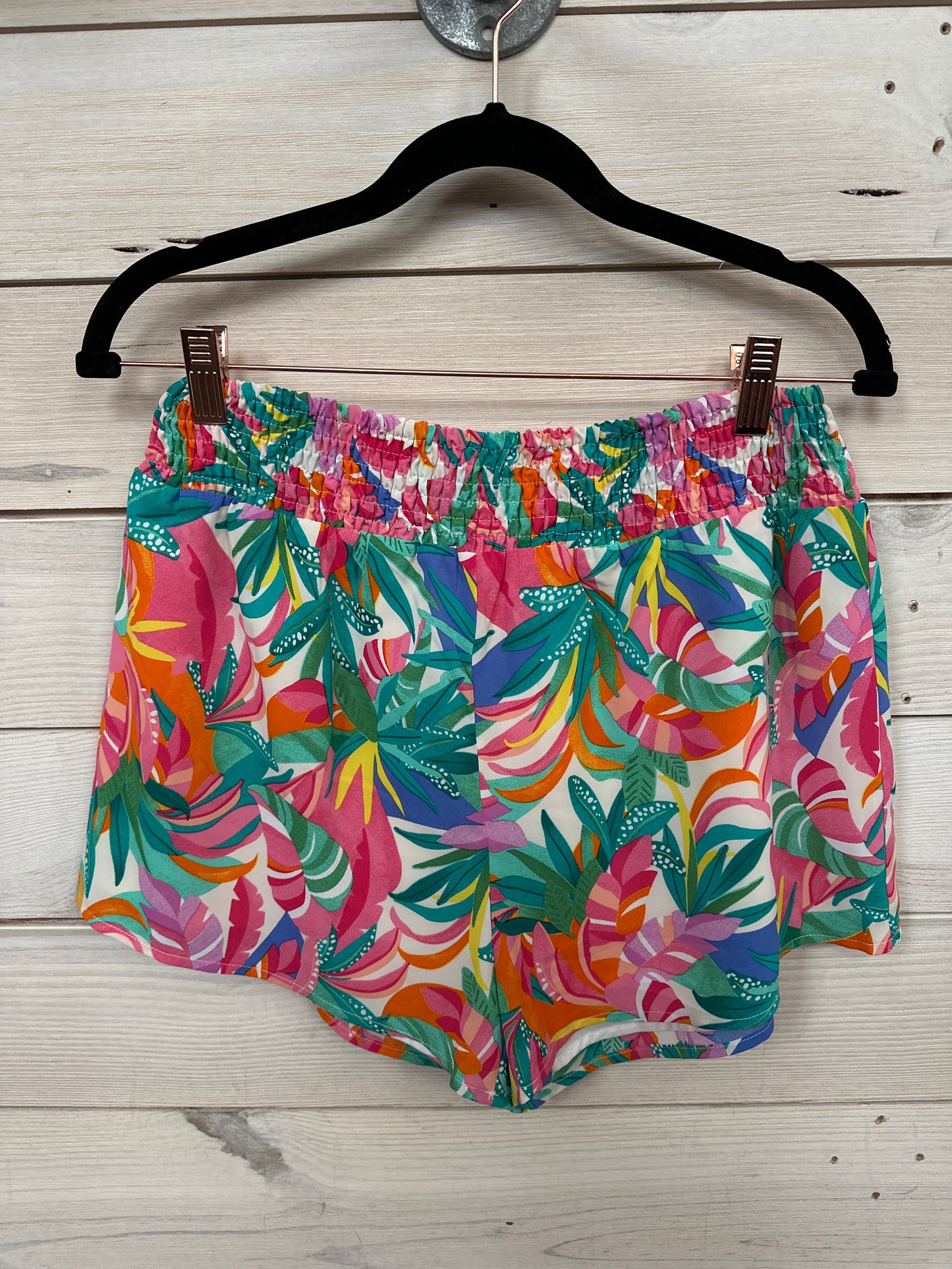 MULTICOLOR FLORAL SHORTS