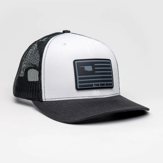 OKIE HAT - BILLY - WHITE/BLACK