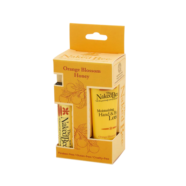 THE NAKED BEE POCKET PACK - ORANGE BLOSSOM HONEY
