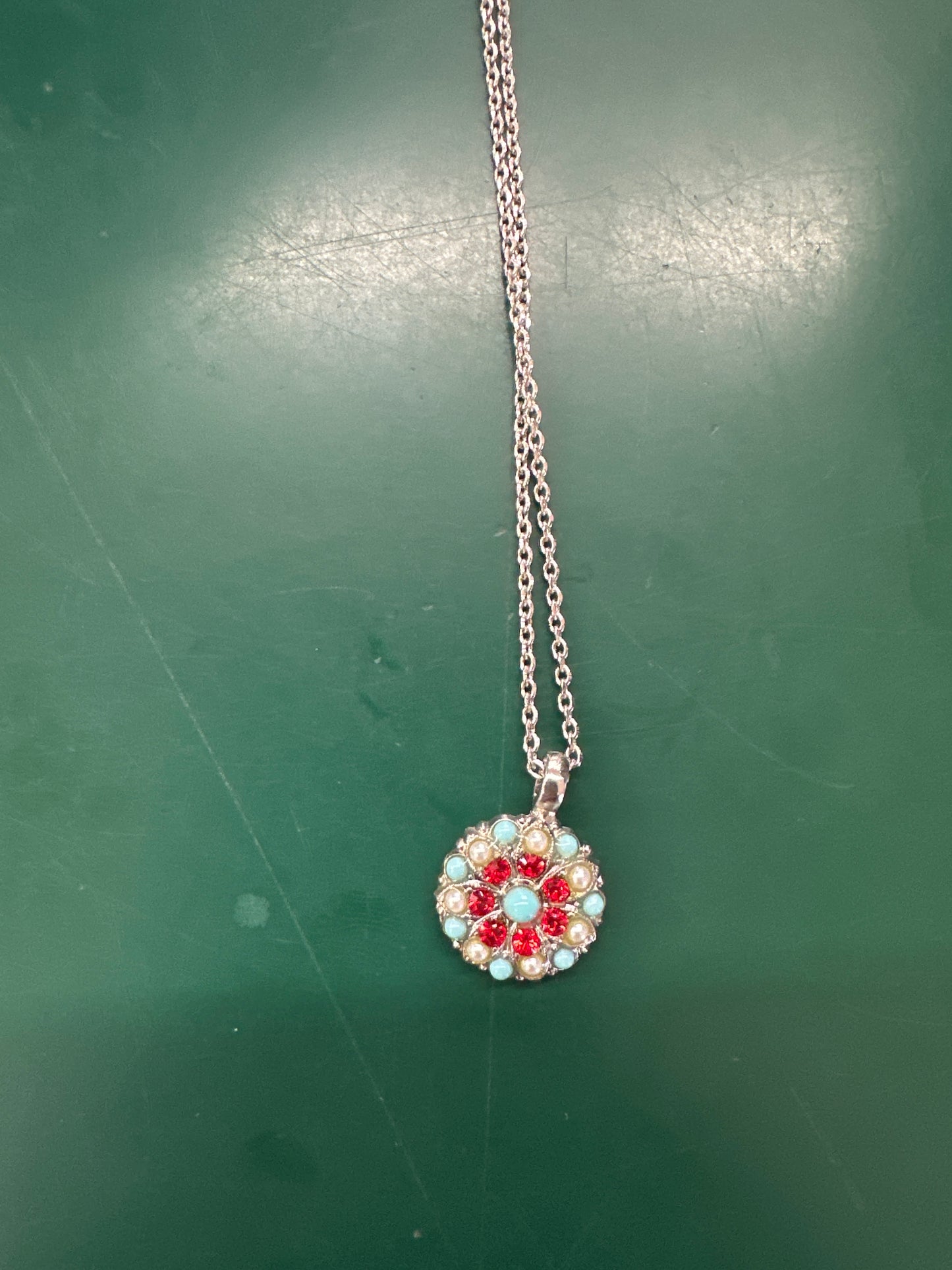 SILVER PICNIC GUARDIAN ANGEL NECKLACE