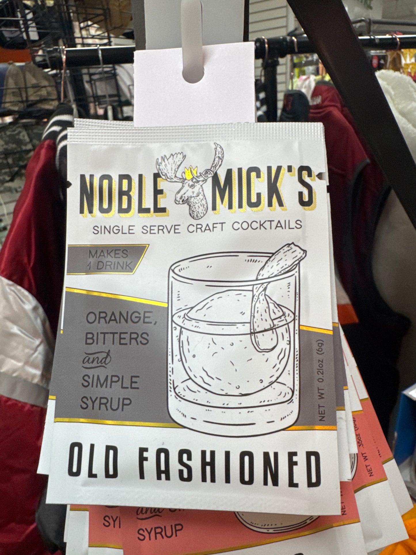 SINGLE SERVE COCKTAIL MIX - OLD FASHIONED