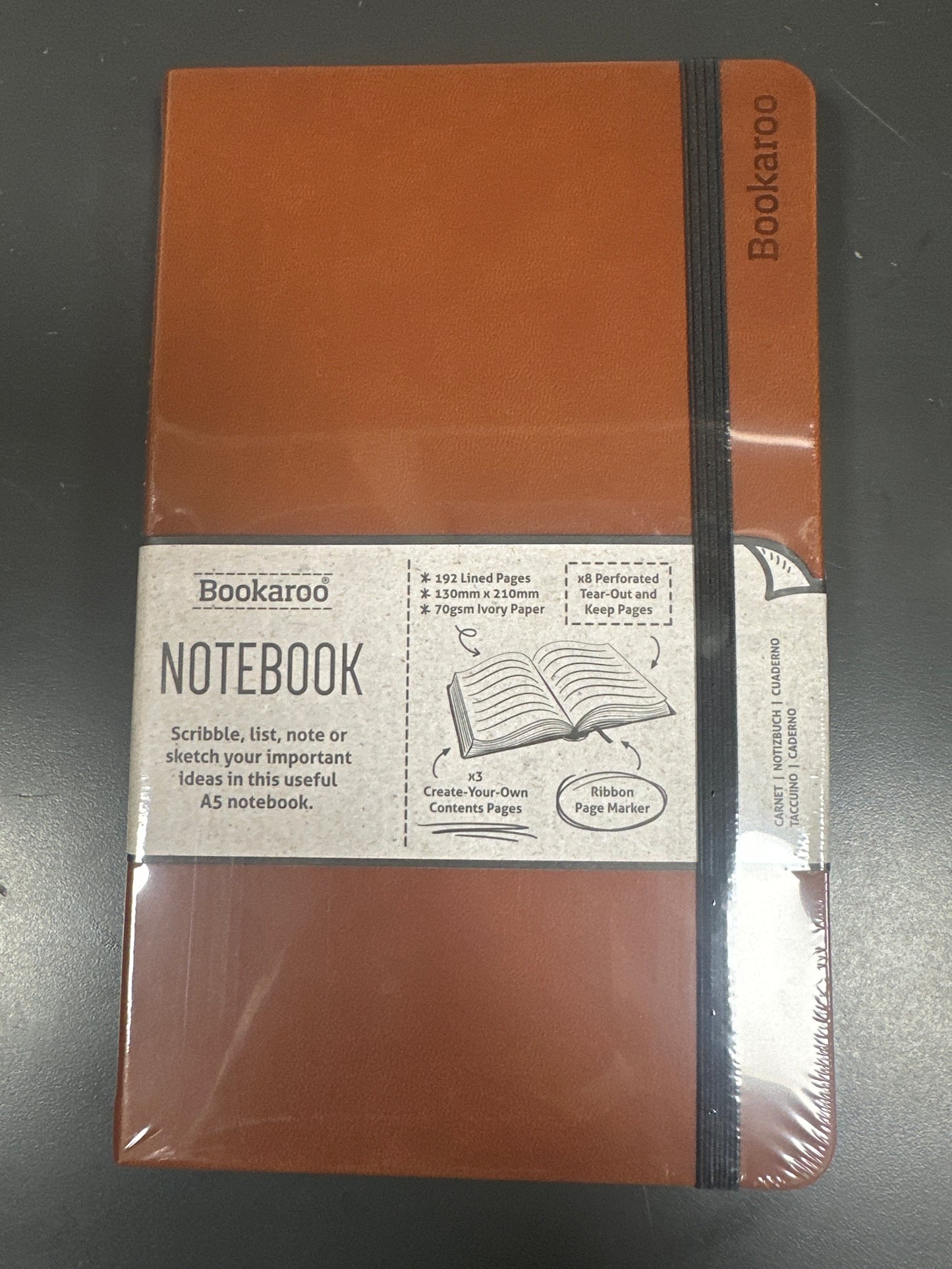 BOOKAROO A5 NOTEBOOK