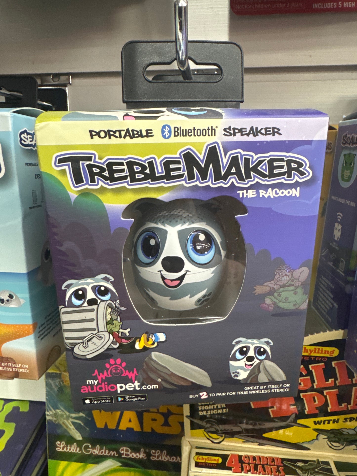 TREBLE MAKER THE RACOON AUDIO PET