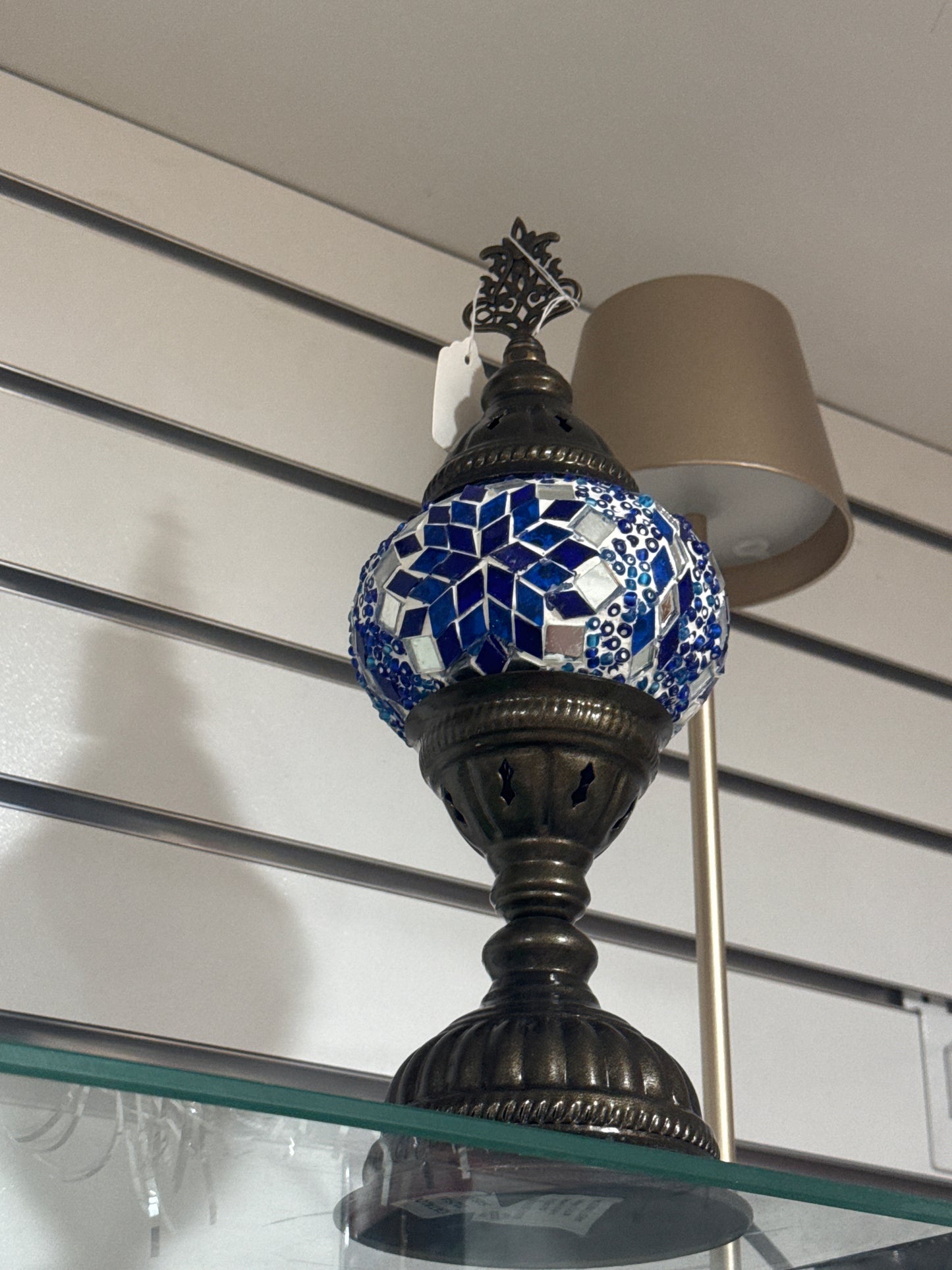 TURKISH LAMP - BLUE