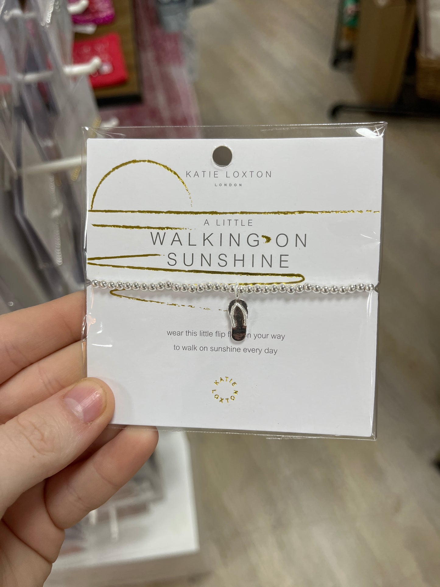 A LITTLE WALKING ON SUNSHINE BRACELET