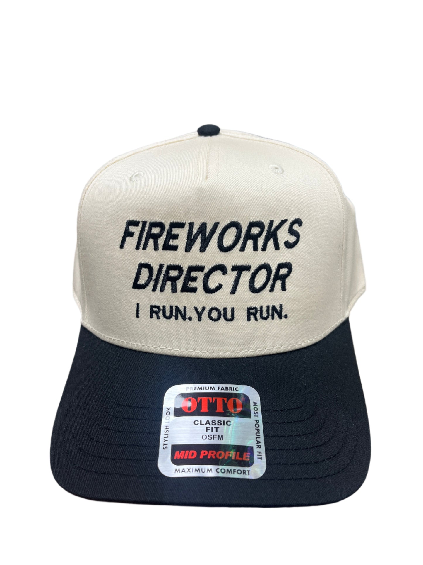 IVORY & BLACK HAT FIREWORKS DIRECTOR