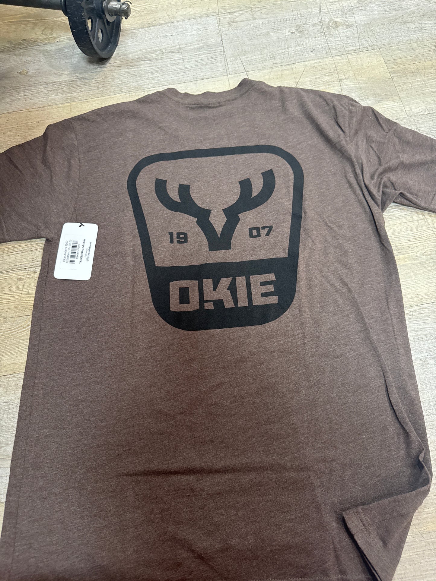 OKIE ANTLERS 1907 TEE