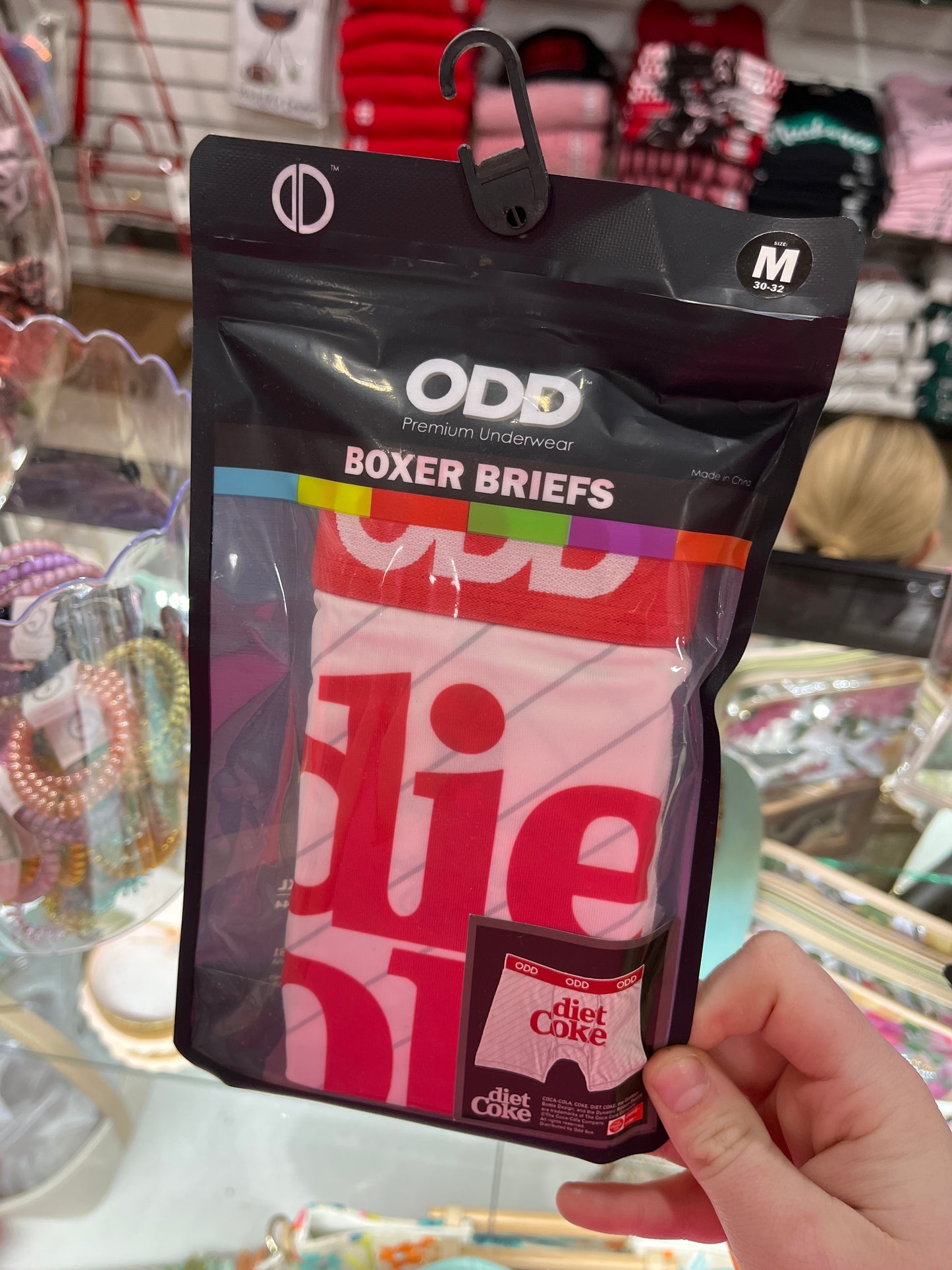 BOXER BRIEFS - DIET COKE - M