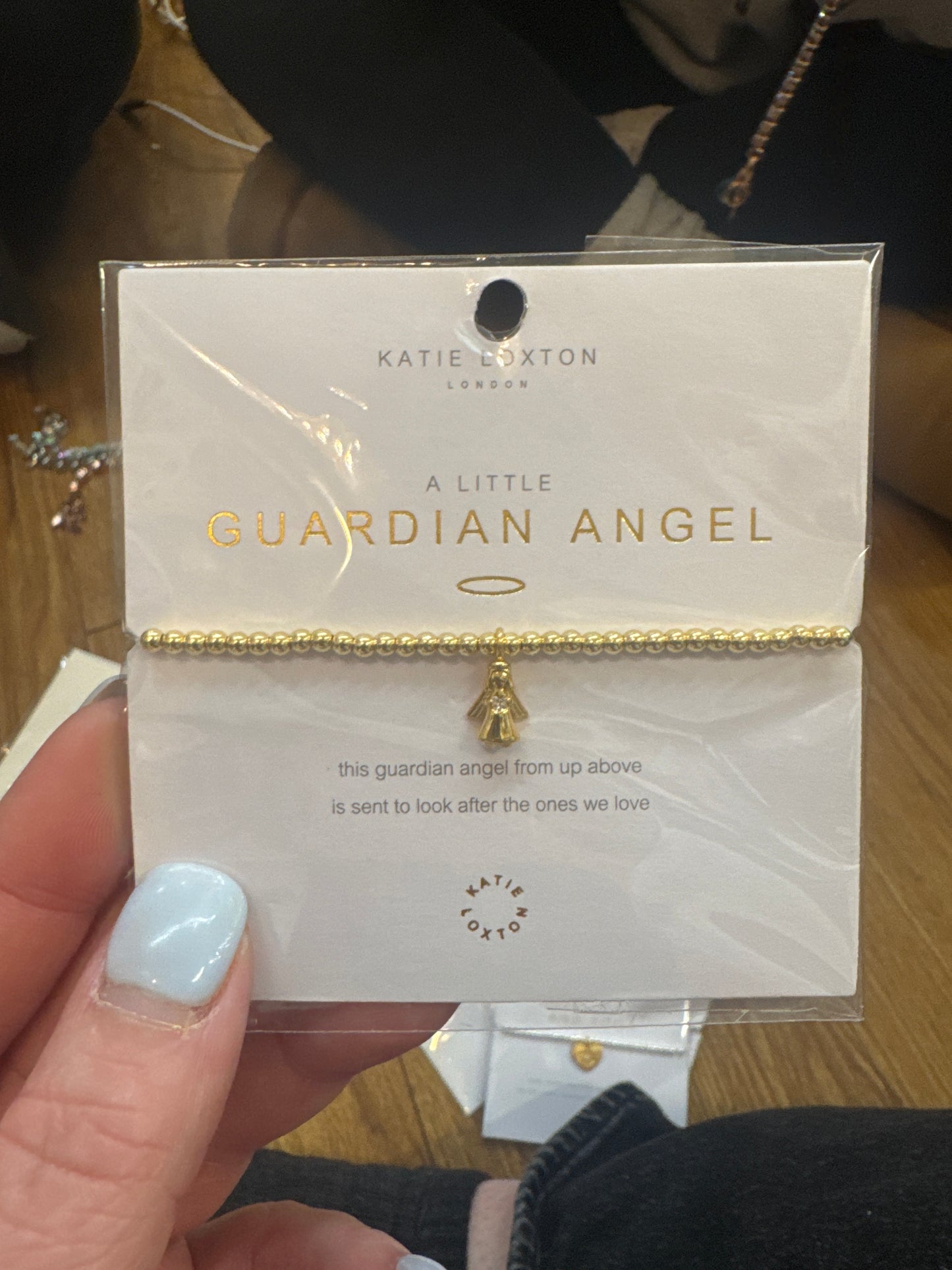 A LITTLE BRACELET - GUARDIAN ANGEL - GOLD