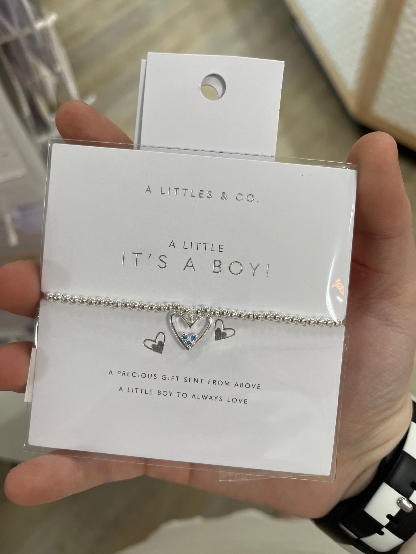 A LITTLE BRACELET - IT'S A BOY