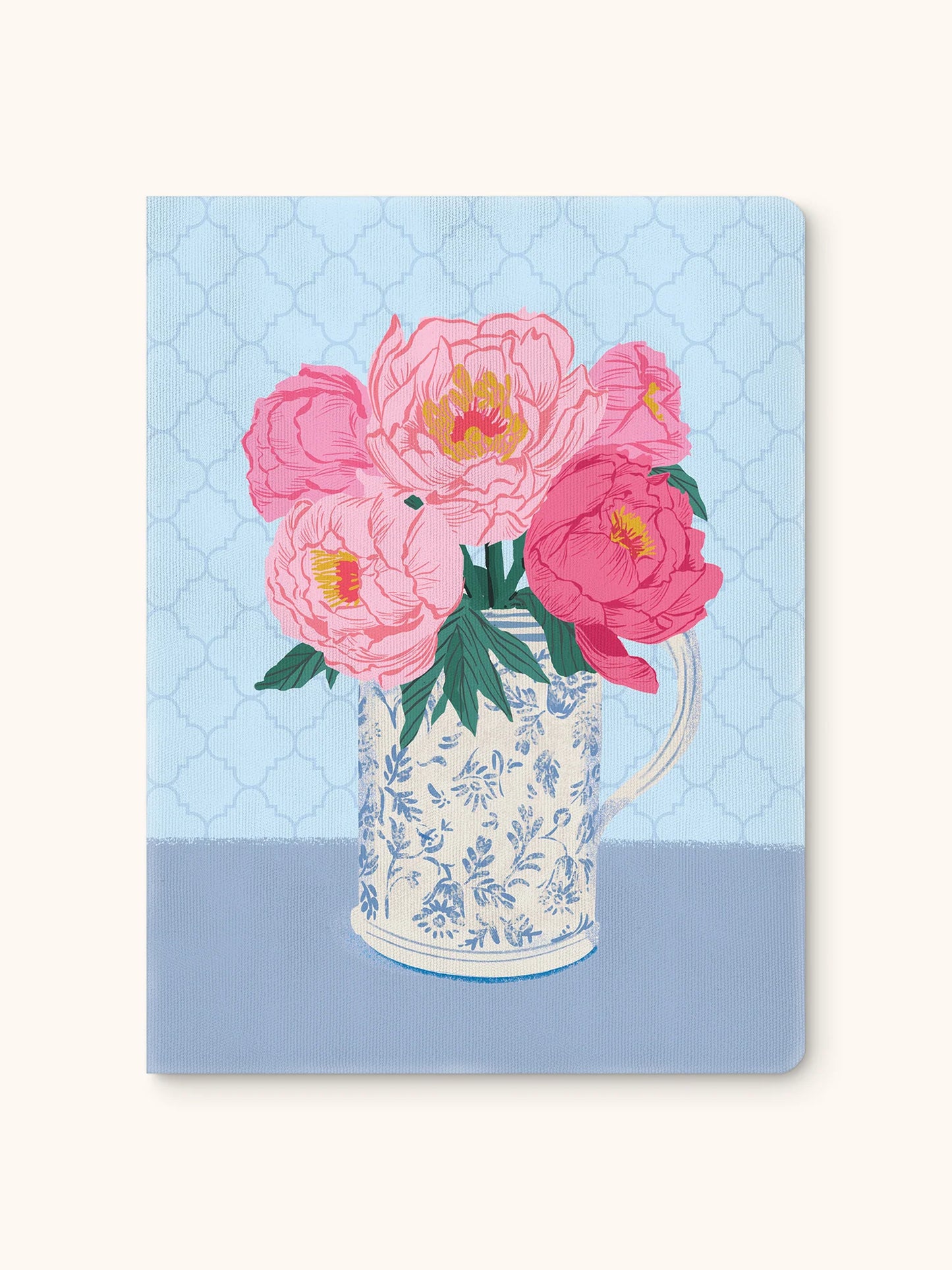 BOUQUET ON BLUE MEDIUM DECONSTRUCTED JOURNAL