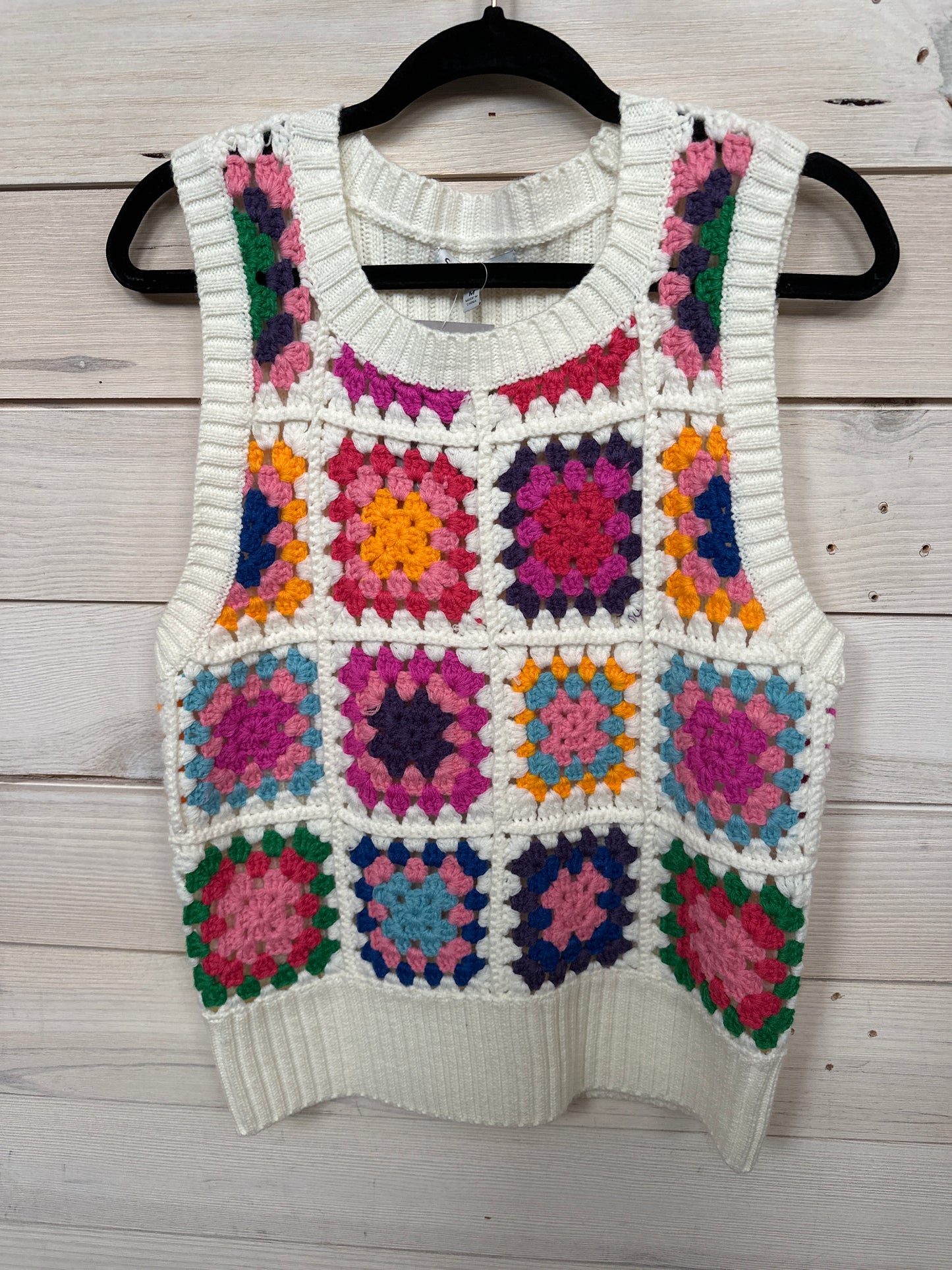 MULTICOLOR QUILTED VEST
